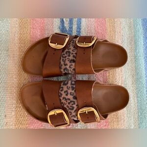 Birkenstock Big gold Buckle brown 40 9
